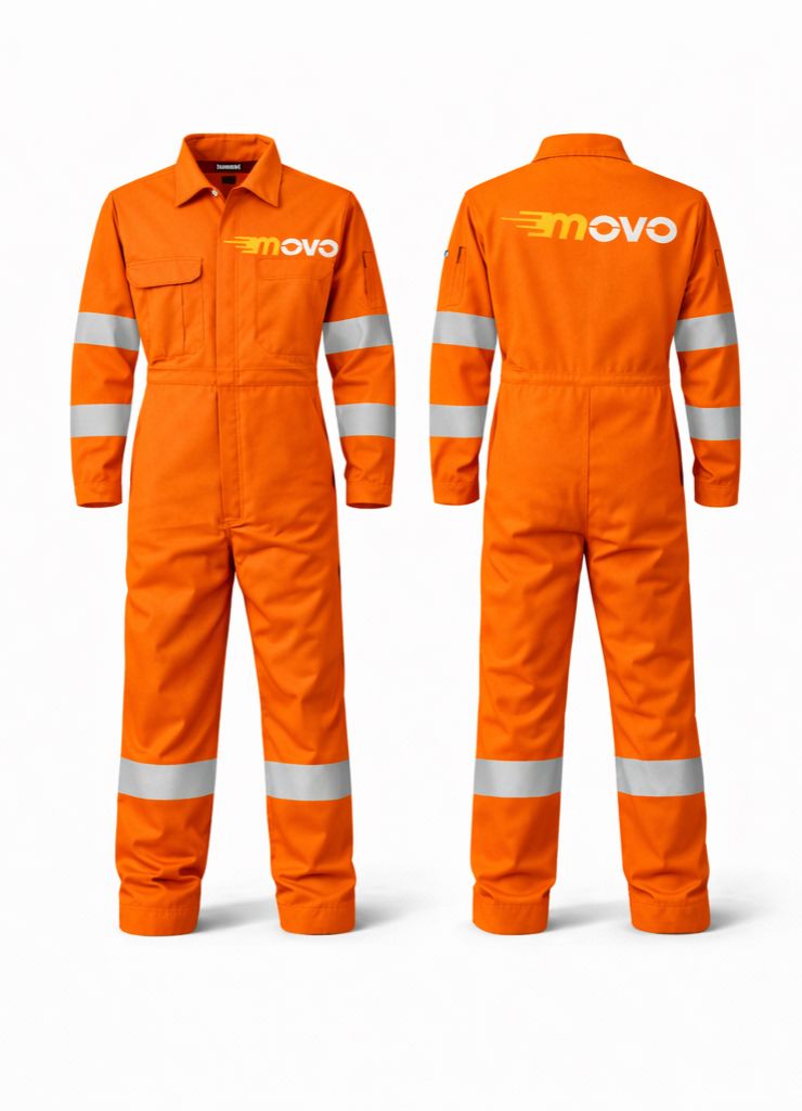 FR – 100% Cotton Coveralls – 280–300 GSM