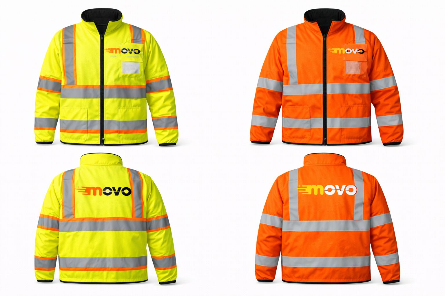 Full-Sleeve Hi-Vis Safety Jacket